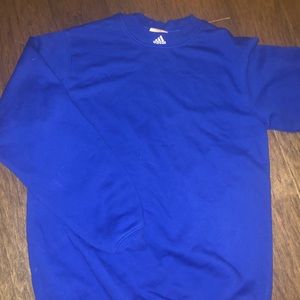bright blue adidas sweater